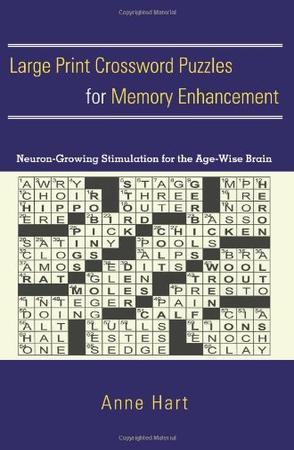 Large Print Crossword Puzzles for Memory Enhancement