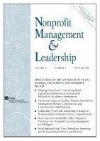 Nonprofit Management and Deadership