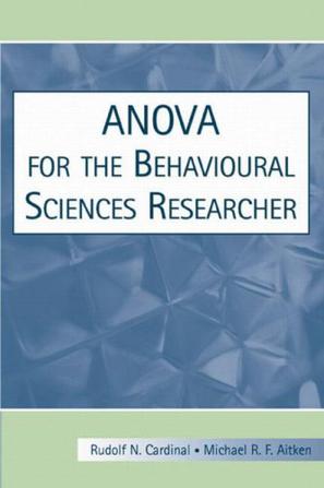 Anova for the Behavioral Sciences Researcher