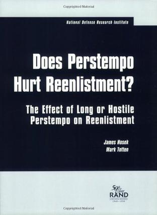 Does Perstempo Hurt Reenlistment?