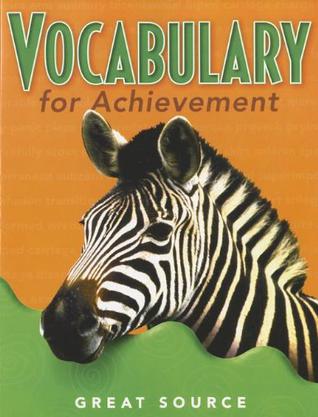Vocabulary for Achievement, Grade 5