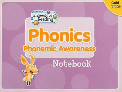 Phonics Notebook, Gold Stage