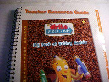 The Write Direction Grade 1 Teacher's Edition 2002 Copyright