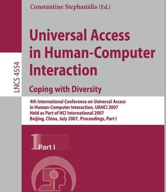 Universal Access in Human-Computer Interaction. Addressing Diversity