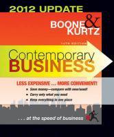 Contemporary Business Update, Binder Version