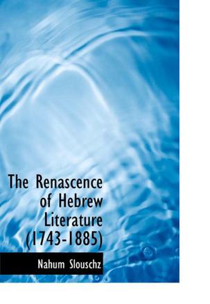 The Renascence of Hebrew Literature