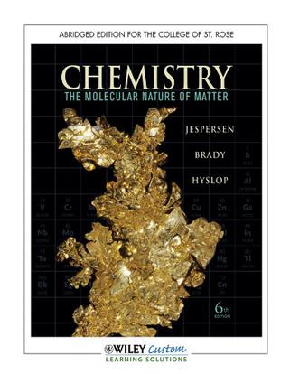 Chemistry, Abridged Edition for the College of St. Rose