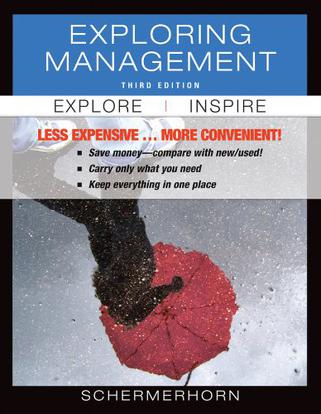 Exploring Management 3rd Edition Binder Ready Version