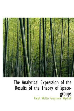 The Analytical Expression of the Results of the Theory of Space-Groups