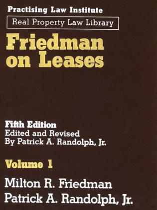 Friedman on Leases