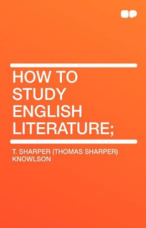 How to Study English Literature