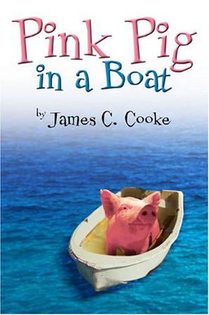 Pink Pig in a Boat