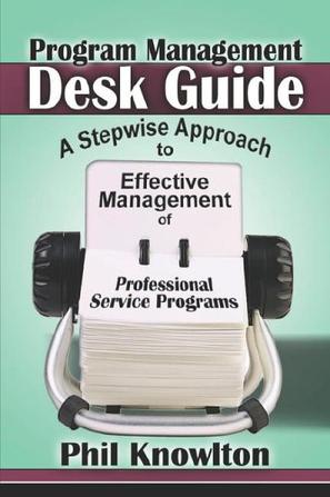 Program Management Desk Guide