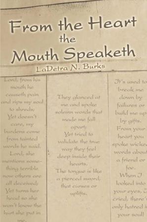 From the Heart the Mouth Speaketh