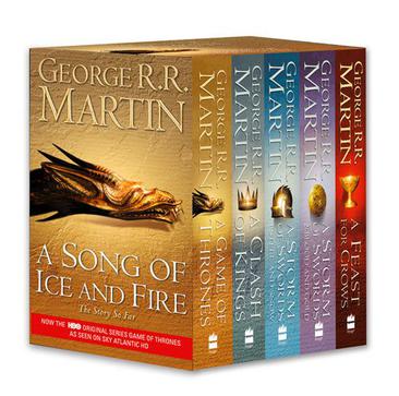 Song of Ice and Fire Series 5Copy Boxed Set UK Edition