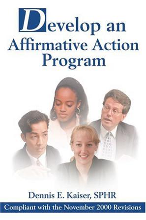 Develop an Affirmative Action Program 2000