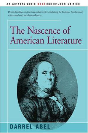 The Nascence of American Literature