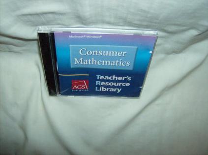 Consumer Mathematics Teachers Resource Library on CD-ROM for Macintos H and Windows