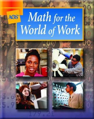 Math for the World of Work Student Text