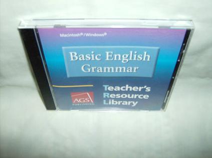 Basic English Grammar Teachers Resource Library on CD-ROM for Windows and Macintosh
