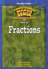 Pre-Algebra Makes Sense, Teacher Edition, Book 1/Fractions