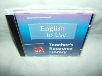 English to Use Teachers Resource Library on CD-ROM for Windows and Ma Cintosh