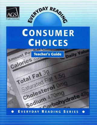 Everyday Reading Consumer Choices Teachers Guide