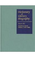 Dictionary of Literary Biography, Vol 183