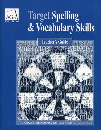 Target Spelling and Vocabulary Teachers Guide