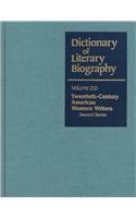 Dictionary of Literary Biography, Vol 212