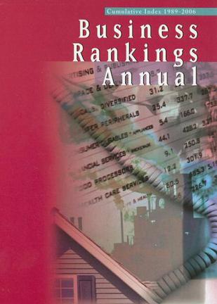 Business Rankings Annual Cumulatiive Index