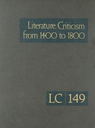 Literature Criticism from 1400 to 1800