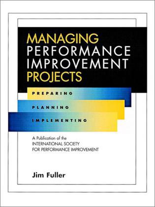 Managing Performance Improvement Projects