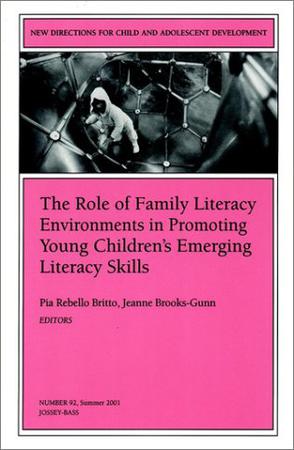 The Role of Family Literacy Environments in Promoting Young Children's Emerging Literacy Skills