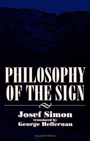 Philosophy of the Sign