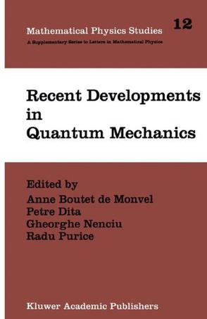 Recent Developments in Quantum Mechanics