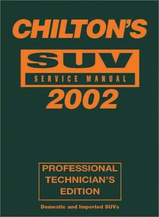 SUV Service Manual 1998-2002 1998-2002