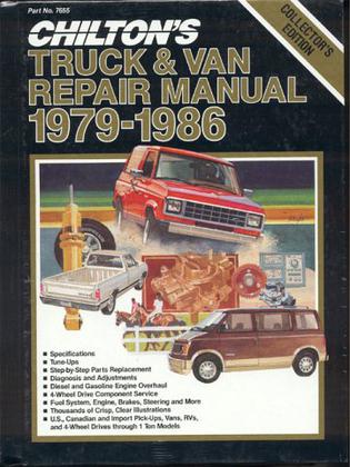 Chilton's Truck and Van Repair Manual 1979-1986