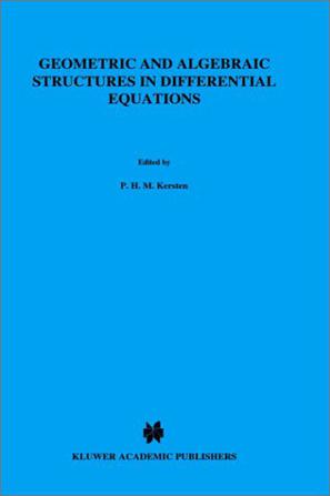 Geometric and Algebraic Structures in Differential Equations