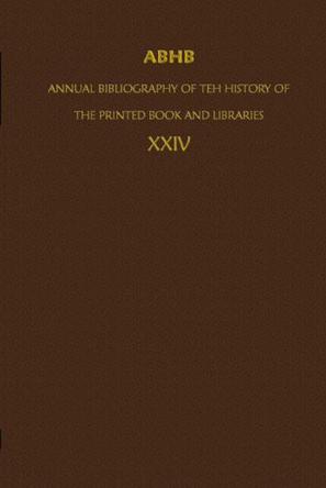 ABHB Annual Bibliography of the History of the Printed Book and Libraries 1995