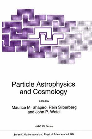 Particle Astrophysics and Cosmology