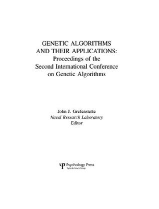 Genetic Algorithms and Their Applications