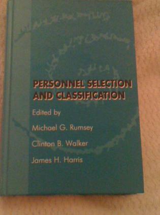 Personnel Selection and Classification