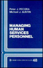 Managing Human Services Personnel