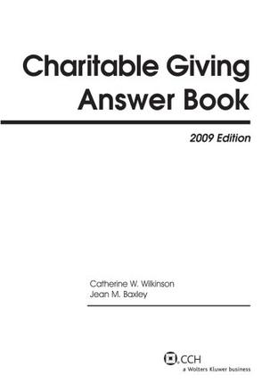 Charitable Giving Answer Book