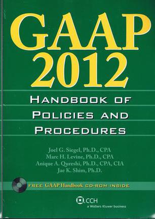 GAAP Handbook of Policies and Procedures w/CD-ROM