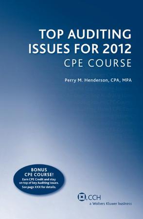 Top Auditing Issues for 2012 Cpe Course