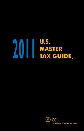 U.S. Master Tax Guide - Hardbound, 2011