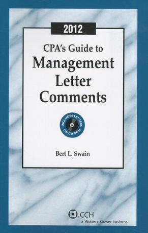 CPA's Guide to Management Letter Comments