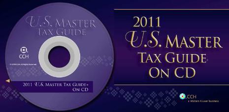 U.S. Master Tax Guide on CD-ROM, 2011